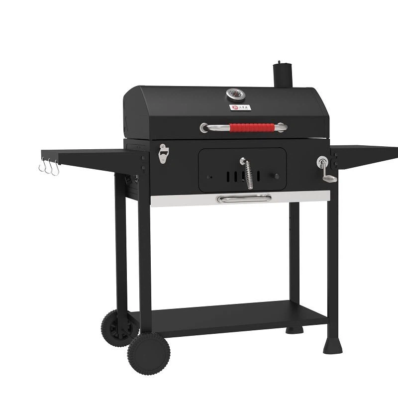 Dual Table Outdoor Charcoal Grill factory